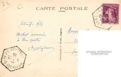 AK / Ansichtskarte Perros Guirec Route de la Corniche Perros Guirec