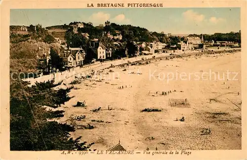 AK / Ansichtskarte Le_Val_Andre Vue generale de la plage Le_Val_Andre