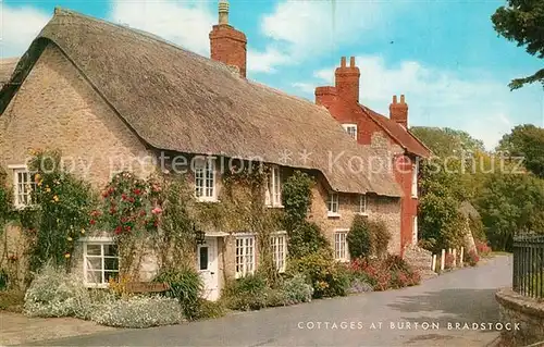 AK / Ansichtskarte Burton_Bradstock Cottages Burton_Bradstock