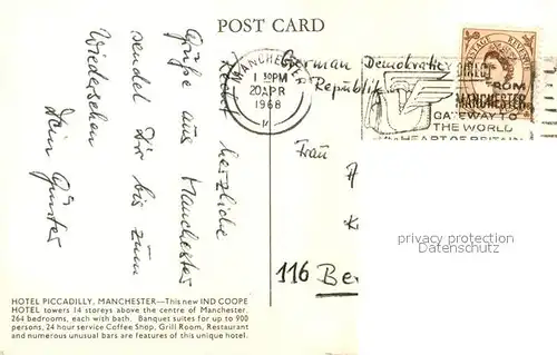 Manchester_GB Hotel Piccadilly 