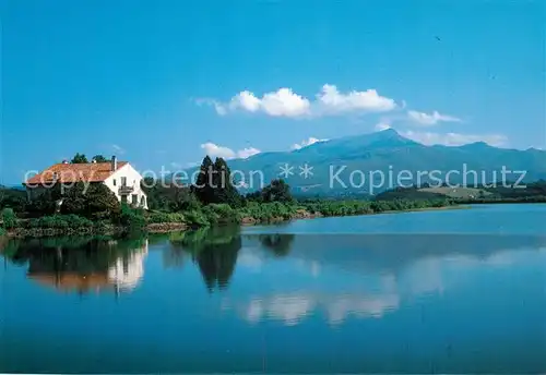 Saint Jean de Luz Reflets de la Rhune dans la Nive Saint Jean de Luz