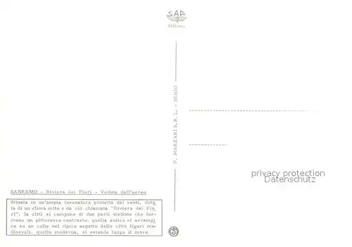 Sanremo Fliegeraufnahme Sanremo