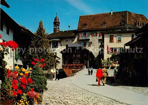 Gruyeres_FR Beau coin a Gruyeres Gruyeres FR