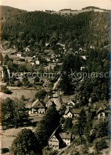 Oybin Panorama Zittauer Gebirge Oybin