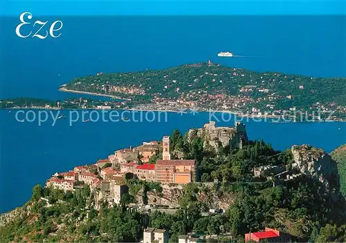 Eze_Alpes Maritimes Fliegeraufnahme Eze_Alpes Maritimes