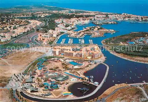 Cap d_Agde Fliegeraufnahme Cap d_Agde