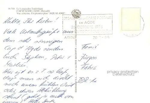 Cap d_Agde Fliegeraufnahme Cap d_Agde