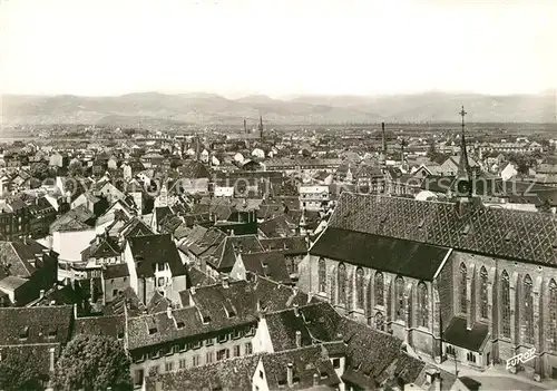 Colmar_Haut_Rhin_Elsass Kirchenpartie Colmar_Haut_Rhin_Elsass