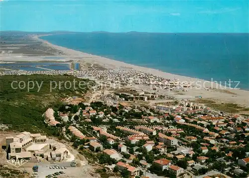 Saint_Pierre_la_Mer Fliegeraufnahme Plage Saint_Pierre_la_Mer