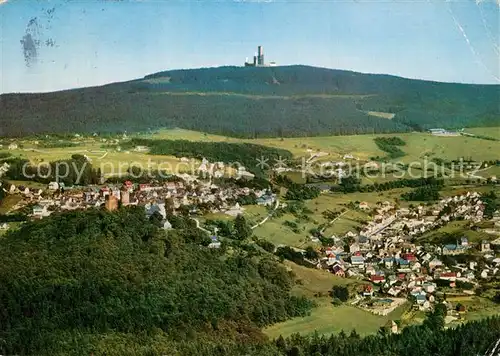 Oberreifenberg Fliegeraufnahme mit Feldbergblick Oberreifenberg