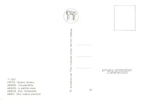 AK / Ansichtskarte Argos_Greece  