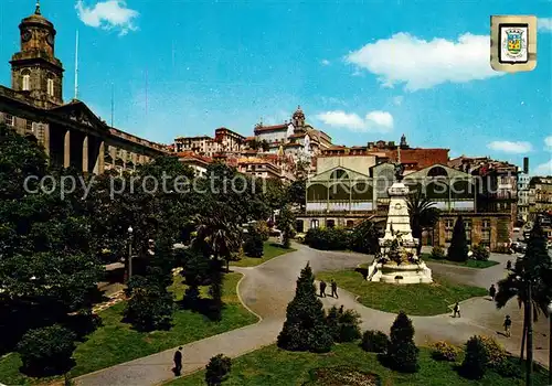 AK / Ansichtskarte Porto_Moniz Praca et Monumento Porto Moniz