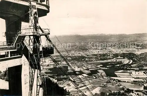 AK / Ansichtskarte Seilbahn Teleferique Le Saleve  Seilbahn