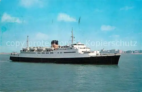 AK / Ansichtskarte Schiffe_Ships_Navires Car Ferry Artevelde Oostende Dover  