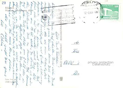 AK / Ansichtskarte Rothenburg_Oberlausitz Martin Ulbrich Haus Vewaltungsgebaeude Georghaus Kinderliegehallen Frauenstation Rothenburg_Oberlausitz