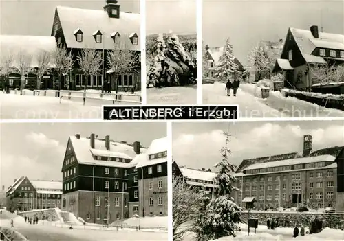 AK / Ansichtskarte Altenberg_Erzgebirge Teilansichten Altenberg Erzgebirge