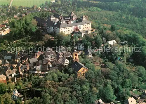 AK / Ansichtskarte Augustusburg Schloss Augustusburg Fliegeraufnahme Augustusburg