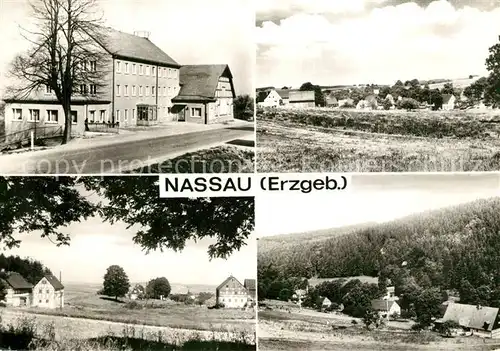 AK / Ansichtskarte Nassau_Erzgebirge Teilansichten Nassau Erzgebirge