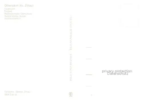 AK / Ansichtskarte Olbersdorf_Sachsen Teilansicht Freibad Polytechn Oberschule Rudolf Harbig Strasse Feierabendheim Olbersdorf Sachsen