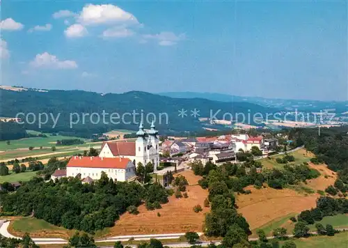 AK / Ansichtskarte Maria_Taferl Fliegeraufnahme Wallfahrtsort Basilika Maria Taferl