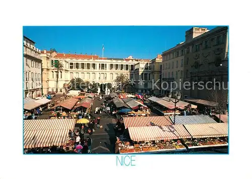 AK / Ansichtskarte Nice_Alpes_Maritimes March? Saleya Nice_Alpes_Maritimes