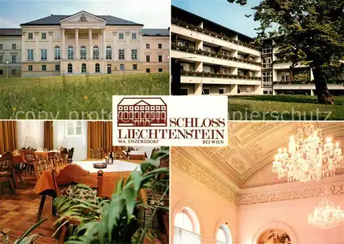AK / Ansichtskarte Maria_Enzersdorf Schloss Liechtenstein  Maria Enzersdorf