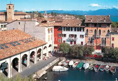 AK / Ansichtskarte Desenzano_Lago_di_Garda Hafen Desenzano_Lago_di_Garda