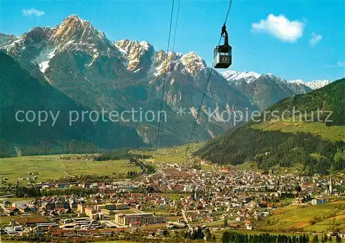 AK / Ansichtskarte Lienz_Tirol mit Zettersfeld Seilbahn und Spitzkofel Lienz Tirol