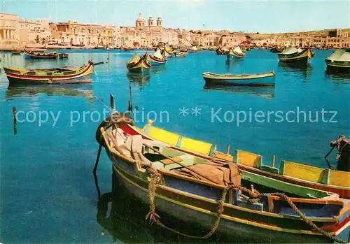 AK / Ansichtskarte Marsaxlokk Hafen Marsaxlokk