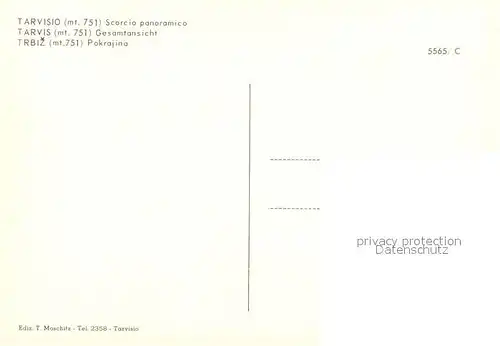 AK / Ansichtskarte Tarvisio  Tarvisio