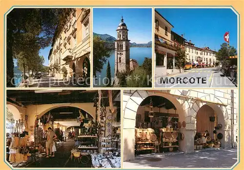 AK / Ansichtskarte Morcote_TI Lago di Lugano Morcote_TI