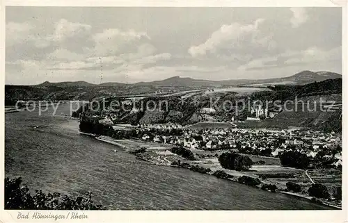 AK / Ansichtskarte Bad_Hoenningen Panorama Bad_Hoenningen