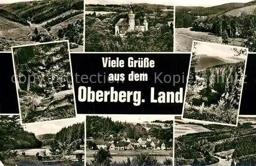 AK / Ansichtskarte Oberbergisches_Land_Region Teilansichten 