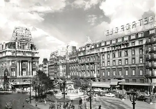 AK / Ansichtskarte Bruxelles_Bruessel Place de Brouckere Bruxelles_Bruessel