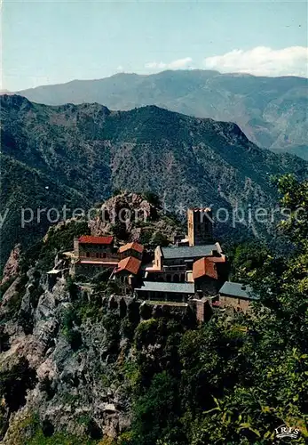 AK / Ansichtskarte Vernet les Bains Abbaye de Saint Martin du Canigou XIe siecle Vernet les Bains