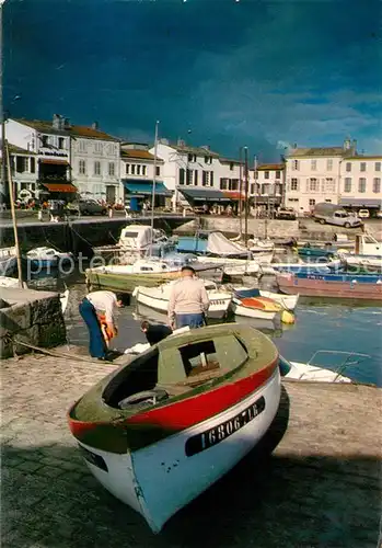 AK / Ansichtskarte La_Flotte Hafen Weisse Insel im Atlantik Chronik La_Flotte