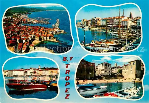 AK / Ansichtskarte Saint_Tropez_Var Le Ponche Port Vieux port des pecheurs Saint_Tropez_Var