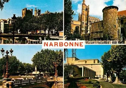 AK / Ansichtskarte Narbonne_Aude Sehenswuerdigkeiten der Stadt Narbonne Aude