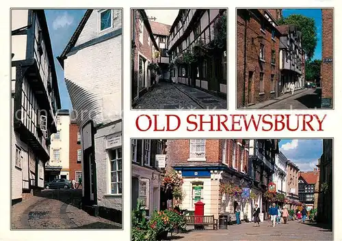AK / Ansichtskarte Shrewsbury_Atcham Old town Shrewsbury Atcham