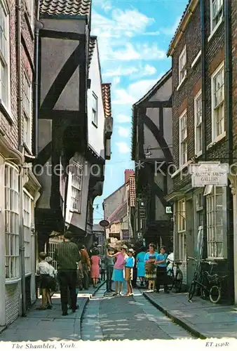 AK / Ansichtskarte York The Shambles York