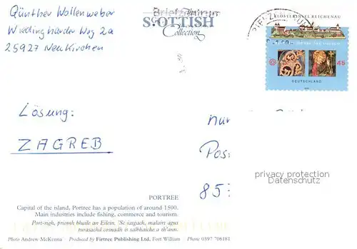 AK / Ansichtskarte Portree Panorama 