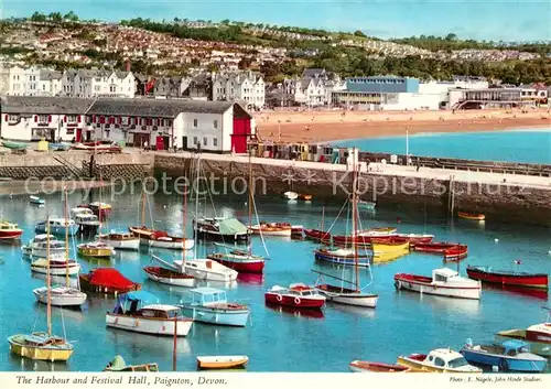 AK / Ansichtskarte Paignton Harbour and Festival Hall Paignton