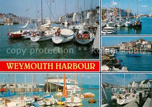 AK / Ansichtskarte Weymouth_Dorset Harbour 