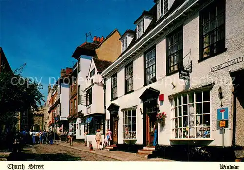 AK / Ansichtskarte Windsor_Berkshire Church Street 