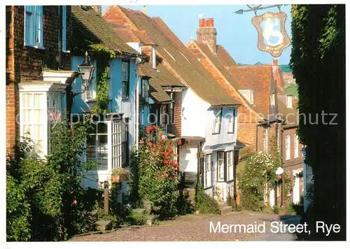 AK / Ansichtskarte Rye_East_Sussex Mermaid Street Rye_East_Sussex