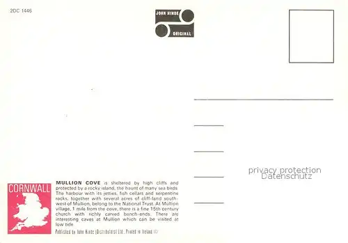 AK / Ansichtskarte Mullion Kuestenpanorama Strand 