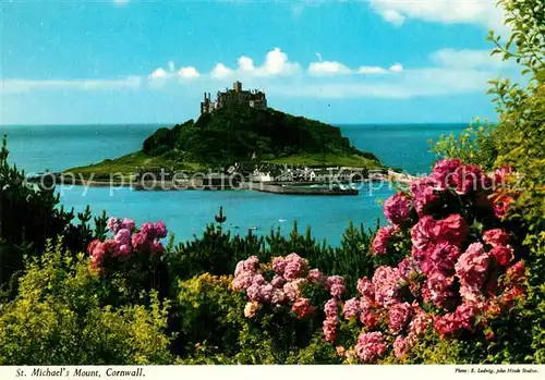 AK / Ansichtskarte St_Michaels_Mount Benedictine Abbey St_Michaels_Mount