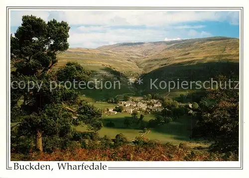 AK / Ansichtskarte Wharfedale Panorama Buckden and Buckden Pike Wharfedale