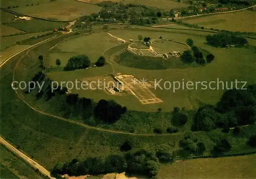 AK / Ansichtskarte Old_Sarum Aerial view Old_Sarum