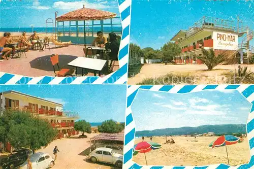 AK / Ansichtskarte Castelldefels Bungalow Pino Mar Paseo Maritimo Castelldefels